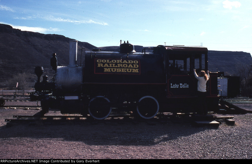 CRRM 0-4-0T #1, "Lulu Belle" - Colorado RR Museum